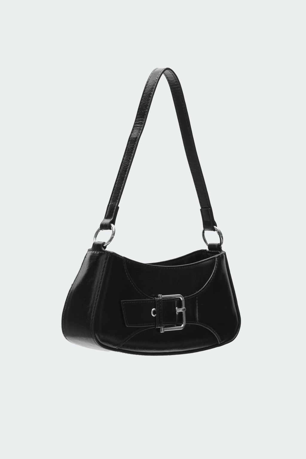 Buckle Up Faux Leather Bag