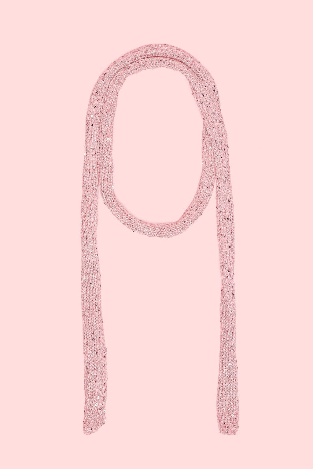 Barbie™ Sequin Knit Skinny Scarf