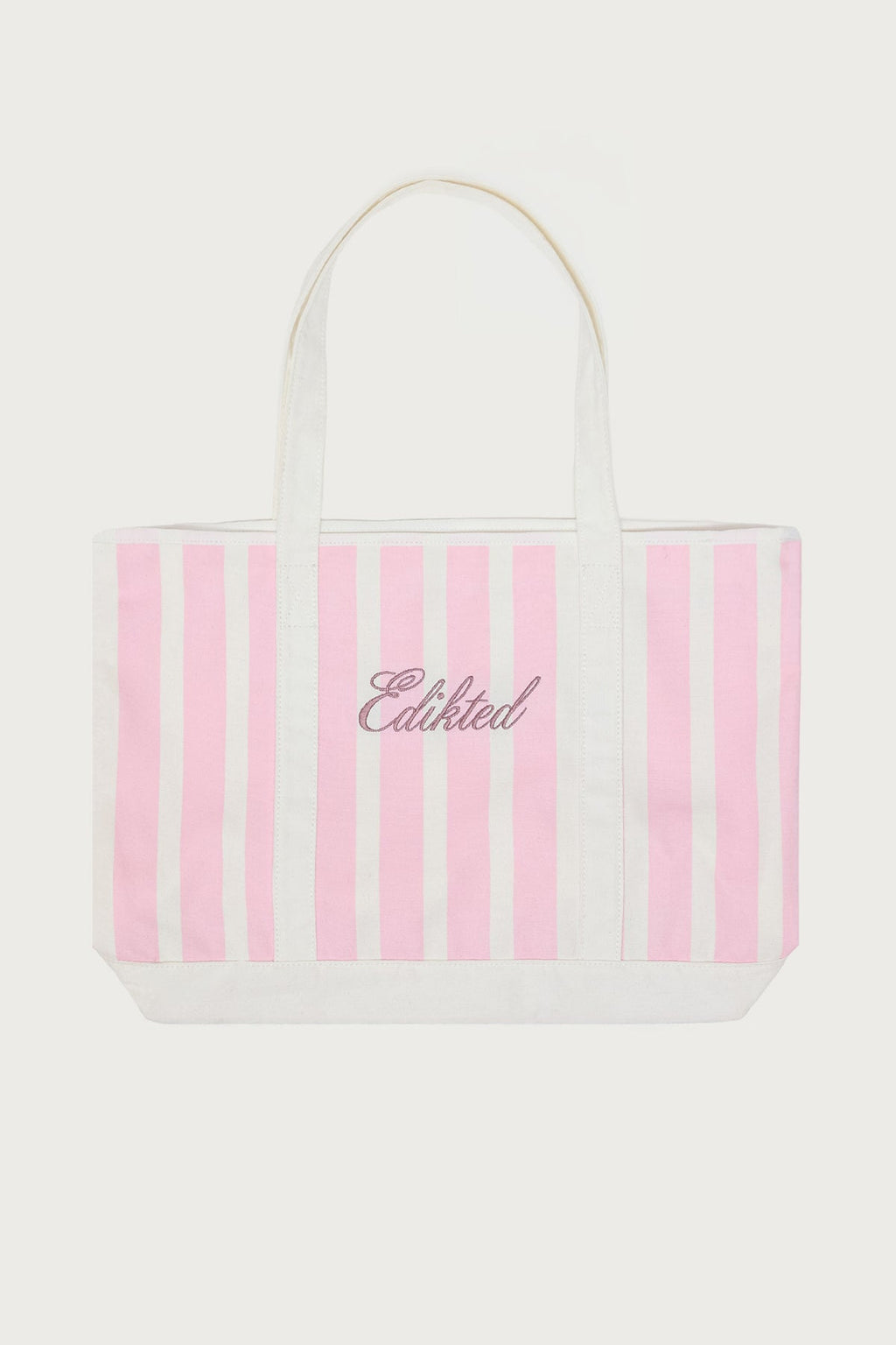 Striped Edikted Tote Bag