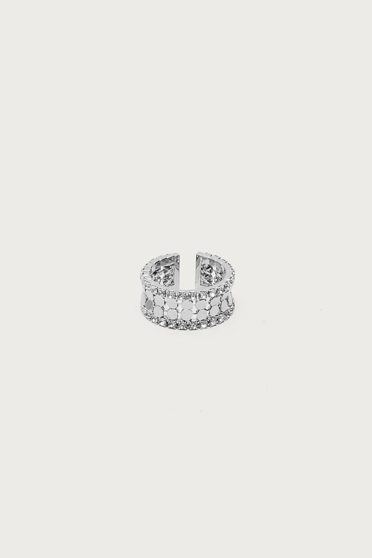 Disco Faux Diamond Ring