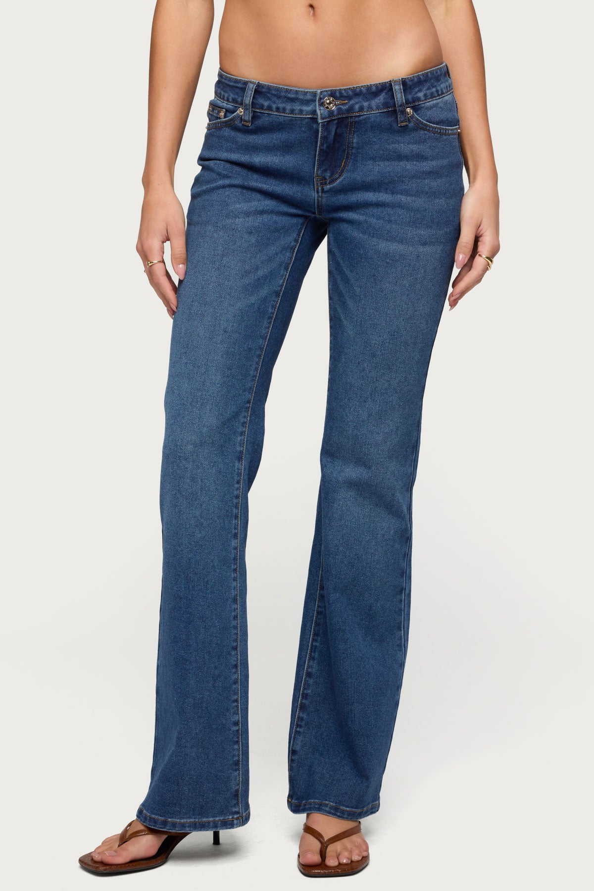 Vania Ultra Low Rise Bootcut Jeans