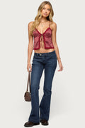 Roccio Low Rise Bootcut Jeans