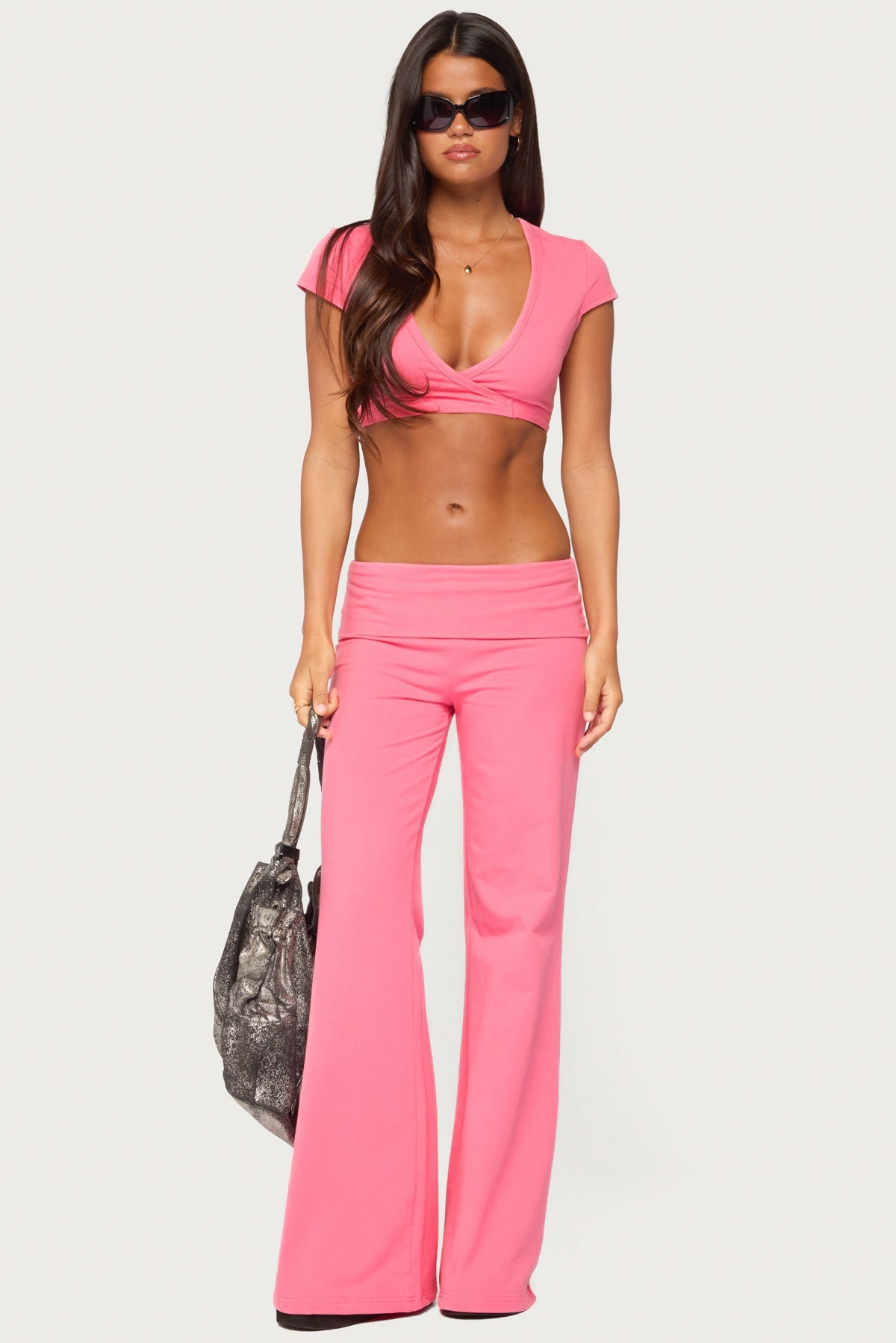 Laverne Wrap Crop Top