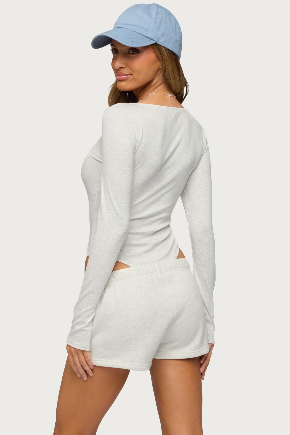 Jonah Long Sleeve V Neck Bodysuit