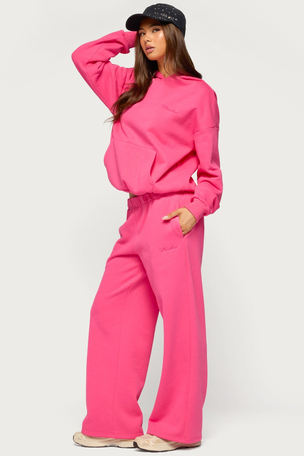 Basic Girl Wide Leg Edikted Joggers